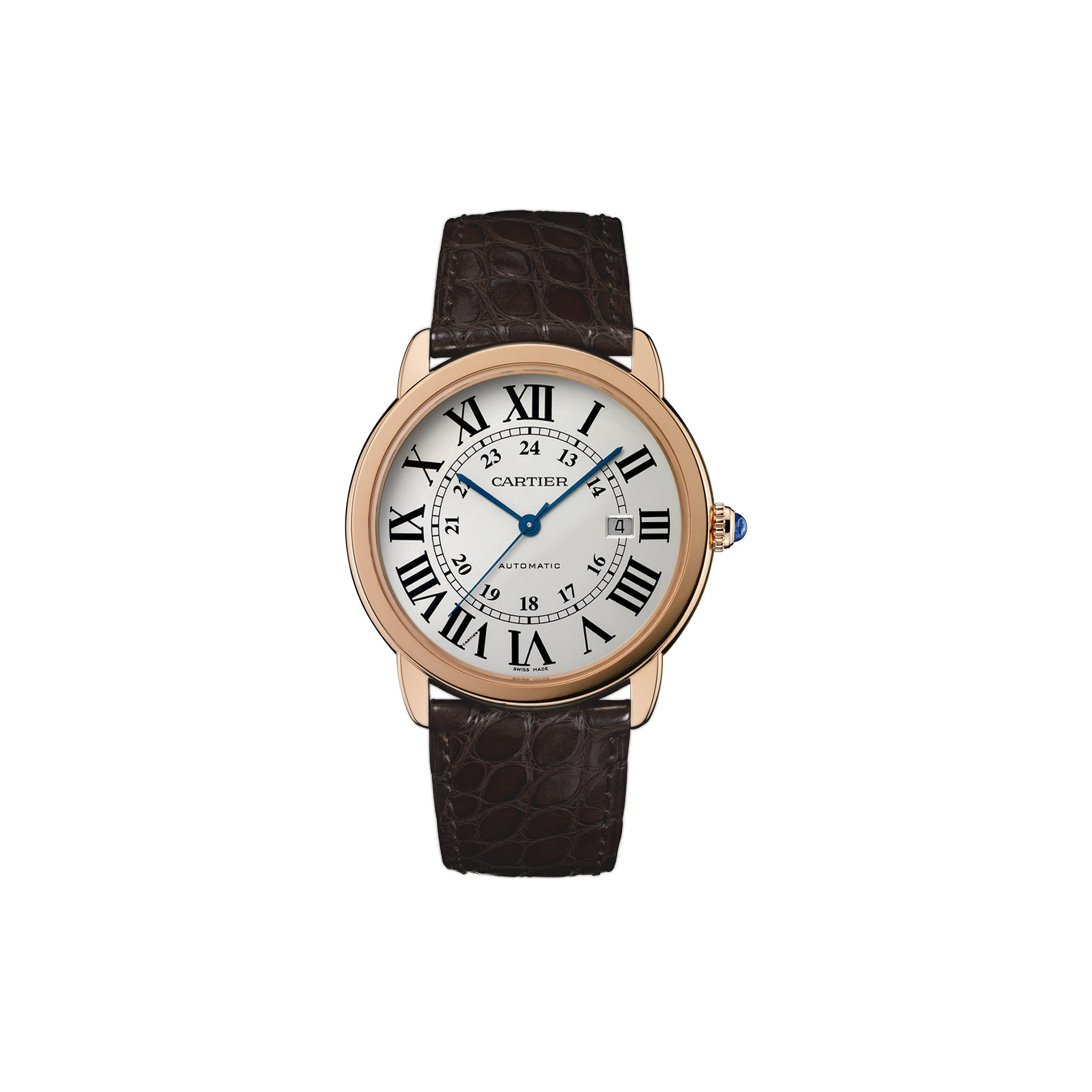 CARTIER LONDON SERIES AUTOMATIC MECHANICAL 42MM WATCH W6701009